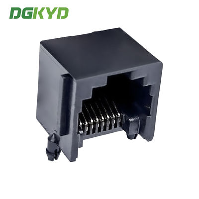 RJ45 All Plastic Ear Mesh Port Connector 8P8C Communication Interface DGKYD5521E1188IWA1DY1017