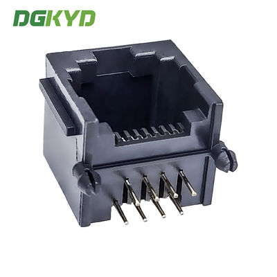 RJ45 All Plastic Ear Mesh Port Connector 8P8C Communication Interface DGKYD5521E1188IWA1DY1017