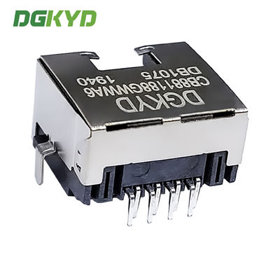 RJ45 sinking board 8.8 without light strip shielding 8P8C direct insertion type DGKYDCB881188GWWA6DB1075