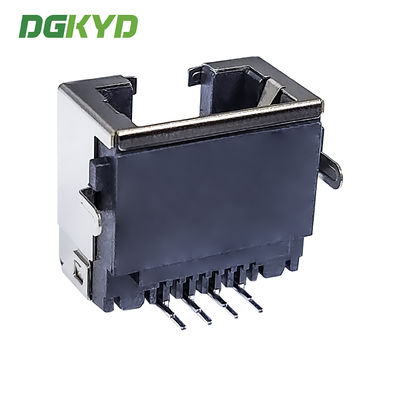 RJ45 sinking board 8.8 without light strip shielding 8P8C direct insertion type DGKYDCB881188GWWA6DB1075