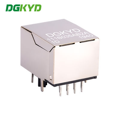 RJ45 Connector 100Mbps Ethernet Port Without Transformer, With Light And Shielding DGKYD111B035AB2A1D