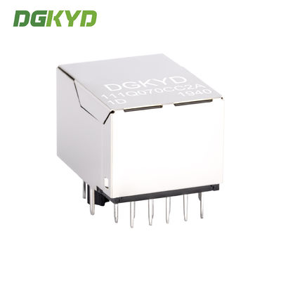 RJ45 connector integrated with gigabit network interface, single cell network port socket DGKYD111Q070CC2A1D