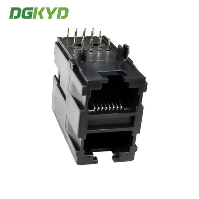 RJ45 Network Port 2X1 Stacked