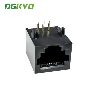RJ11 interface connector 6P6C round needle 6U horizontal mesh port DGKYD56211166IWA1DY4