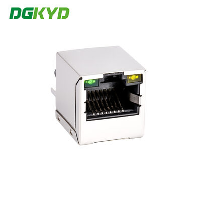 KRJ-1812QGYZNL Vertical RJ45 Communication Interface Gigabit Network Connector Ethernet Port Socket