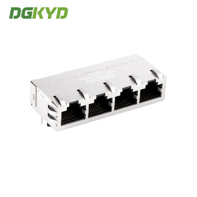Gigabit Network Socket 4 Gang RJ45 Connector Ethernet Interface KRJ-2513NL