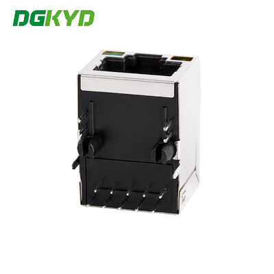 Industrial Grade 100Mbps RJ45 Connector with Light Strip Filter and Transformer