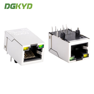 100Mbps RJ45 Connector with Integrated Transformer for Industrial Network Interface