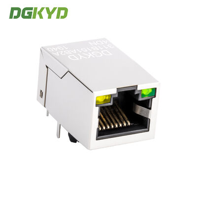 100Mbps RJ45 Connector with Integrated Transformer for Industrial Network Interface