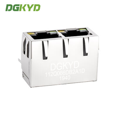 Industrial Grade RJ45 Connector with 6u Gold Plating for Gigabit Ethernet