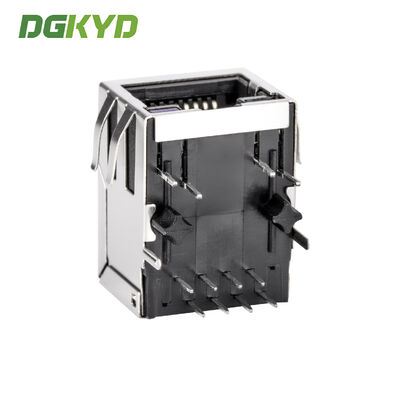 100Mbps Single Port RJ45 Connector with Integrated Filter RJ45 Jack for Industrial PCB Network Interface