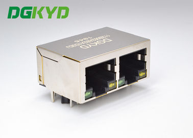 Modular Jack 100M BASE-T 1x2 2 Port RJ45