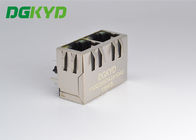 10P8C 2.5G RJ45 Ethernet Connector With Lamp Belt Wing Transformer