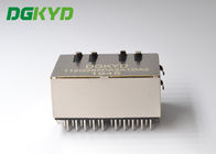 10P8C 2.5G RJ45 Ethernet Connector With Lamp Belt Wing Transformer