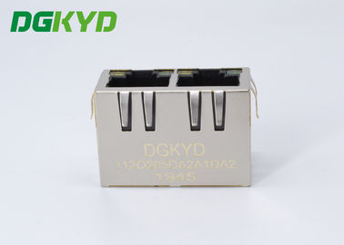 10P8C 2.5G RJ45 Ethernet Connector With Lamp Belt Wing Transformer