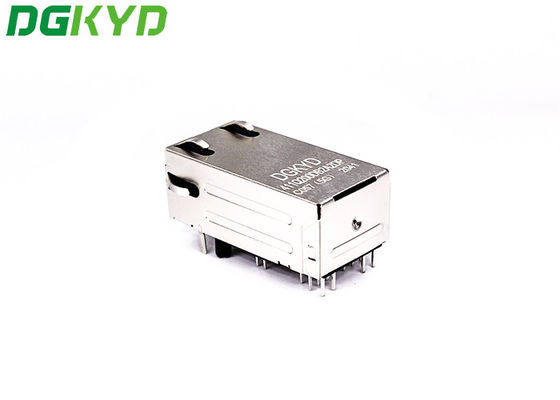 DGKYD411Q200DB2A2DPC057(5G) TAB UP 33mm 5G RJ45 Ethernet Connector With Metal Shield