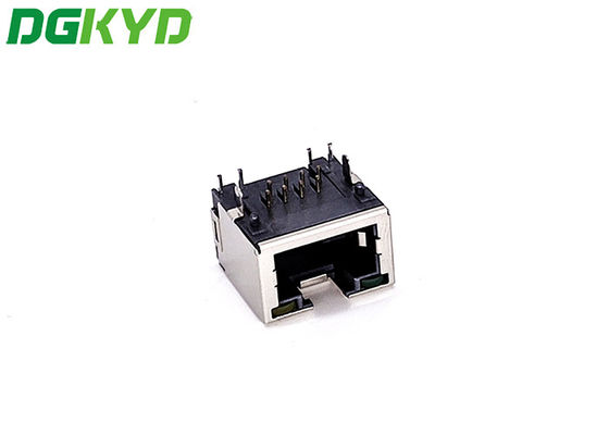 DGKYD60S1188AB2A6DY1008 60S Single Port TAB UP RJ45 Network Connector With LED