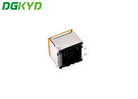 DGKYD52241188GWW5SB4134 SMT Single Port RJ45 Connector 180 Degree Without LED