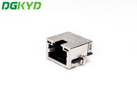 Sink 2.8 DIP Single Port RJ45 Connector With Metal Shield