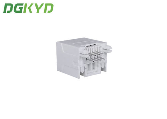 DGKYD52T1188IWC1DB1019 Single 180 Degree Tongue RJ45 Network Socket Without LED