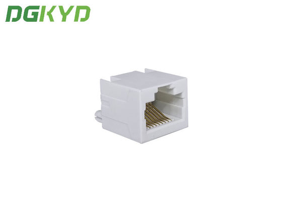 DGKYD52T1188IWC1DB1019 Single 180 Degree Tongue RJ45 Network Socket Without LED