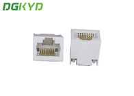 DGKYD52T1188IWC1DB1019 Single 180 Degree Tongue RJ45 Network Socket Without LED