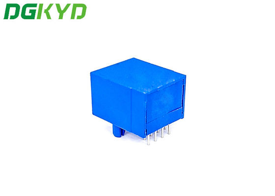 DGKYD56221118IWD1DY1027 Single In Line Package PA46 Blue RJ45 Connector Rectangle Shape RJ45 Without Transformer