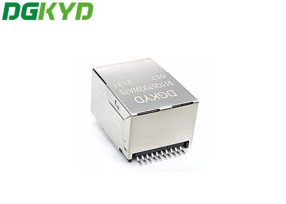 TAB-UP Gigabit Integrated Transformer Shielding SMD RJ45 Network Connector Without Light DGKYD911Q070GWA7S057