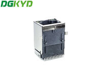 DGKYD211Q380AA1A7S009 SMD 6U RJ45 Network Interface Shielded Gigabit Integrated Filter