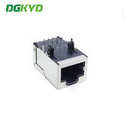 DGKYD311B082GWA4DN Tab UP 8PIN 100 Base-T 1 Port 10p8c Rj45 Metal Shielded Connector With Magnetics