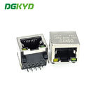 DGKYD56A1188AB1A2DY1054 RJ45 network port connector 1X1 8P8C G/FU straight-in with light shielding connector