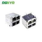 6U 2X2 Multi Port Gigabit Integrated Filter Rj45 Modular Socket DGKYD22Q042DE3A5D068