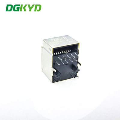 180 Vertical Ethernet Female Rj45 Network Connector DGKYD511Q009AC3A1DK068