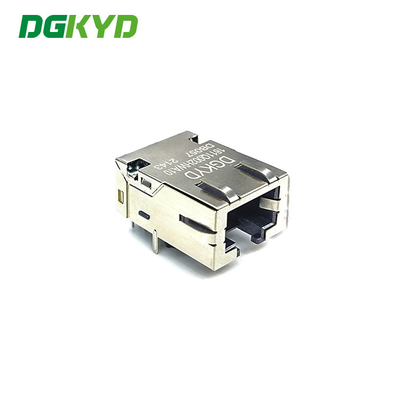 DGKYD1611Q002HWA10DB057(10G) 10G Network Filter 8P12C RJ45 Network Port Connector With Light