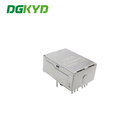 30U Magnetic 2.5G RJ45 Single Port With Shield Tab Up Motherboard RJ45 With Transformer