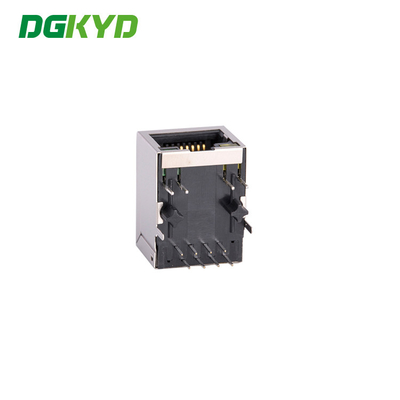KRJ-138ENL 8p8c Network 100 megabit cat6 RJ45 Connector with internal magnetics , Registered Jack