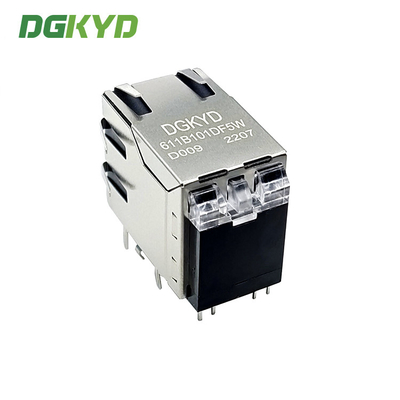 DGKYD RJ45 USB Connector 100M Ethernet Port With PBT Housing