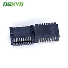 Thickness 0.25mm SMT RJ45 SFP Connector High Temperature Resistant