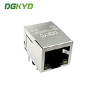 DGKYD59211118AB2A3DY1027  PA46 Housing 8P10C 21.15mm RJ45 Modular Jack With LED