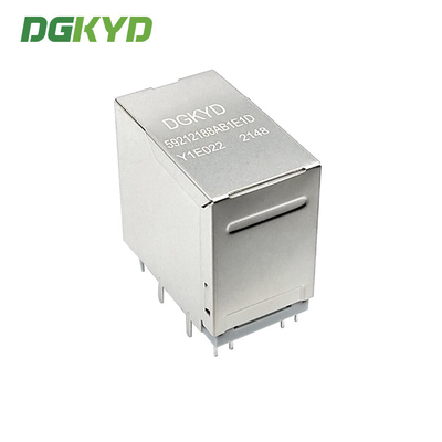 DGKYD59212188AB1E1DY1E022 5921 Series Network Socket 2X1 Port 8P8C Modular Jack Multiport DGKYD