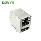 DGKYDRH1188AB1A1DB1080 RJ45 Network Port USB Connector Single Port 8P8C Connector With LED Network Port Socket