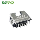 DGKYDCB431188AB7WA6DB1075 4.3 Sink Board Connector RJ45 Socket With Lamp Package Shield