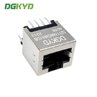 DGKYD52T1188GWA1DB4078 Ethernet Socket 8P8C Connector Horizontal 180° Interface No Light Strip Shield