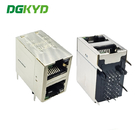 DGKYD21Q012AE6A4D068 2X1 Multiport Connector Gigabit Ethernet Filtering RJ45 Modular Connector Network Jack