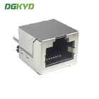 DGKYD52T1188GWA1DY1008 RJ45 Interface 52T 180 Degree In Line Network Port Socket 8P8C No Light Shielding Connector
