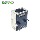 DGKYD811Q351GWA10DC1057 10G Rj45 Network Connector 8P8C Female Connector With Shrapnel Rj45 Modular Block Socket