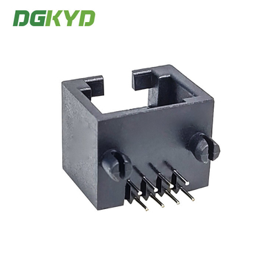 KRJ-53248P8CNL Industrial Grade RJ45 Connector Modular Module Interface All Plastic Without Filter 8P8C Single Interface