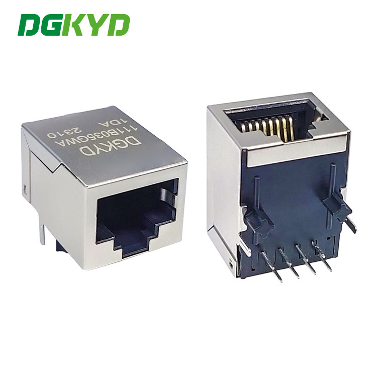 DGKYD111B035GWA1D RJ45 Network Socket Without Filter 8P8C Shielded Connector