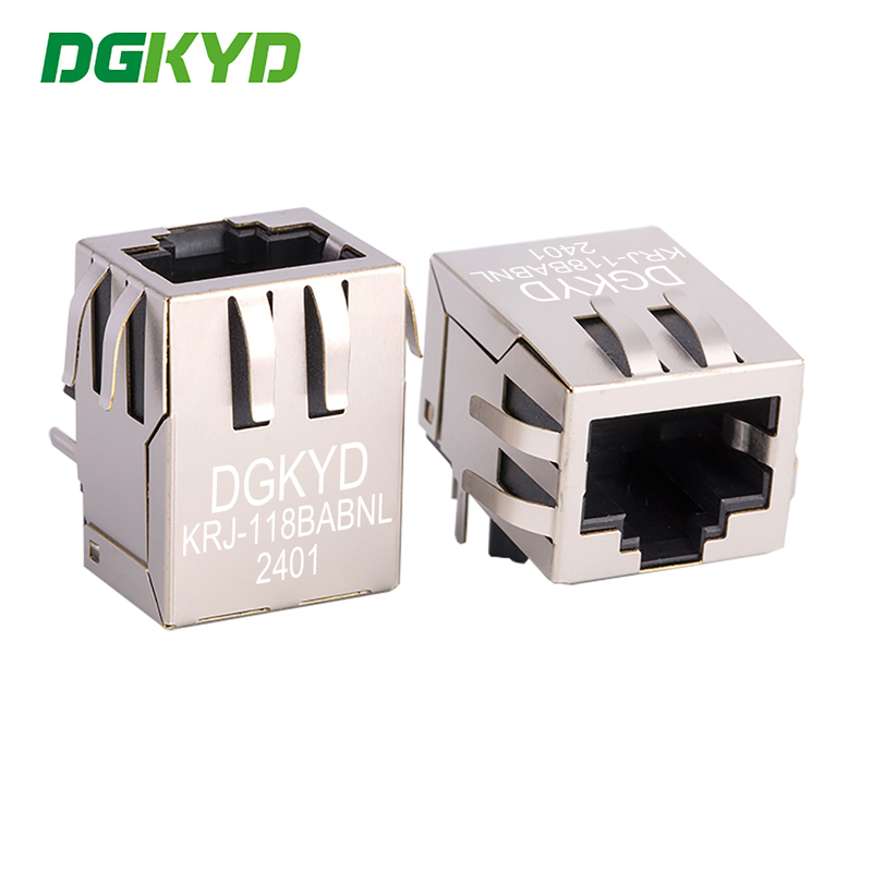 KRJ-118BABNL RJ45 Network Connector Gigabit Ethernet Magic RJ45 Modular Jack, Industrial RJ45 Female Connector