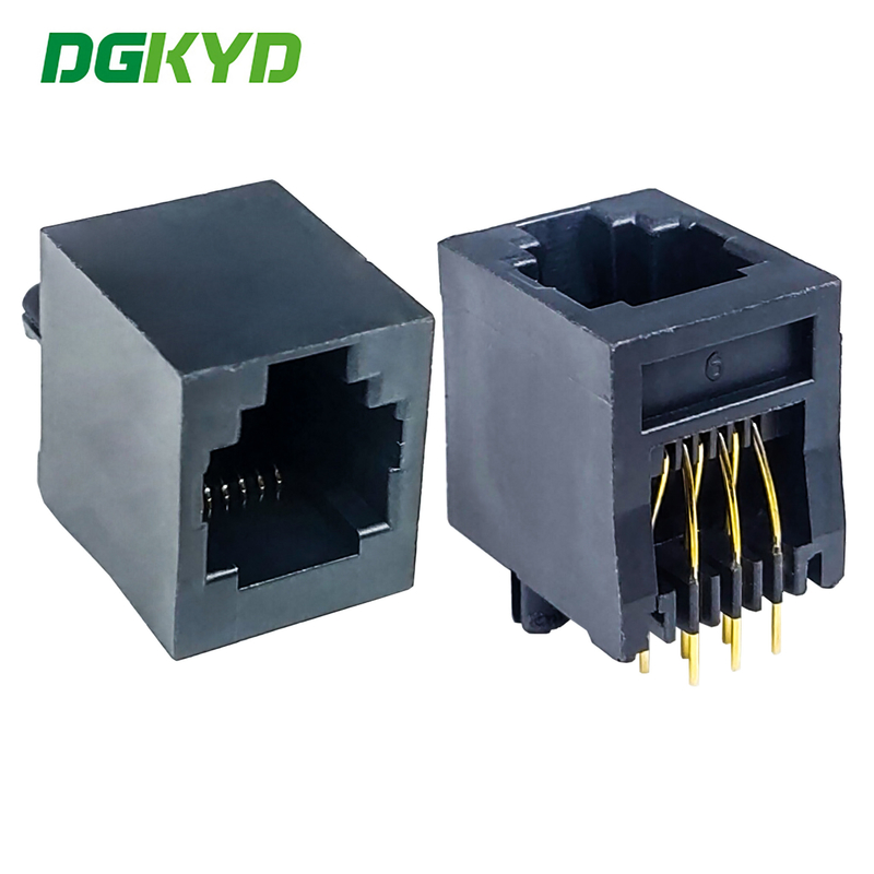 DGKYD52221166IWA1DY4 RJ45 Connector 6P6C Light Free Plastic Single Port Network Cable Socket